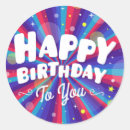 Recherche de bon anniversaire autocollants Enfants
