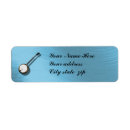 Search for banjo return address labels Guitar
