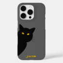 Search for cats eye iphone cases Black cat
