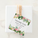 Search for wedding favour tags Botanical greenery