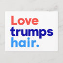 Search for hate postcards Love trumps hate