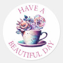 Search for tea cup stickers Flowers
