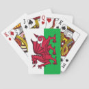 Search for welsh playing cards Red dragon