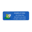 Search for amphibian return address labels Frog