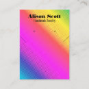 Search for necklace display cards Colourful