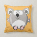 Recherche de koala mignon coussins Illustration