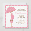 Search for pink polka dots invitations Umbrella