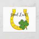 Search for good luck charm postcards St patricks day