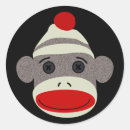 Search for monkey face stickers Cute