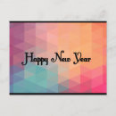 Search for retro new years cards Colourful