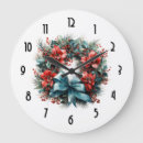 Search for christmas wreath clocks Floral