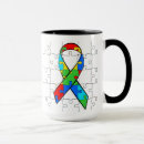 Recherche de ruban de coeur tasses Autisme