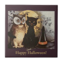 Recherche de chats vintages carreaux Halloween