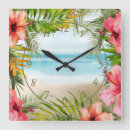 Recherche de fleurs tropicales horloges Pour tous