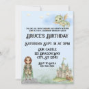 Search for knight birthday invitations Watercolor