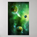 Recherche de nébuleuse verte posters Galaxies