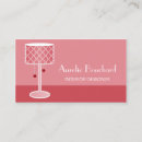 Search for home decor business cards Girly