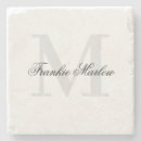 Recherche de calligraphie dessous de verres Monogrammé