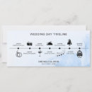 Search for itinerary timeline wedding invitations Illustrated
