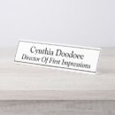 Search for director name plates Minimalist