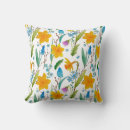 Search for spring flower pillows Blue