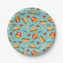 Recherche de hamburger assiettes en papier Enfants