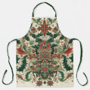 Search for victorian pattern aprons Red