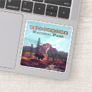 Search for vintage yellowstone stickers Retro