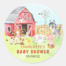 Search for barn animals stickers Baby shower