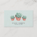 Search for pet and house sitting business cards Cute