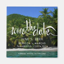Search for tropical save the date magnets Island