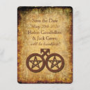 Search for pentagram invitations Rustic