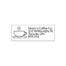 Search for coffee cup rubber stamps Simple