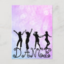 Recherche de danseur disco cartes postales Pour elle