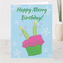 Search for cupcake christmas cards Snowflakes