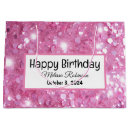 Search for pink glitter gift bags Happy birthday