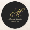 Recherche de noir or dessous de verres Chic