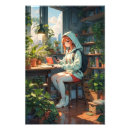 Search for cute anime girl posters Character