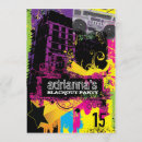 Recherche de coupure invitations Graffiti