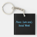 Search for work keychains Social worker
