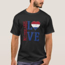 Recherche de drapeau de la hollande tshirts Amour