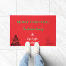 Search for christmas dog doormats Fun