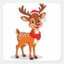 Search for cartoon reindeer stickers Festive