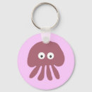 Search for cute jellyfish keychains Pink