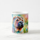 Search for shar pei dog mugs Cute