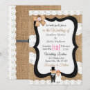 Search for burlap and lace wedding invitations Tan