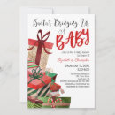 Recherche de santa claus baby shower invitations Aquarelle