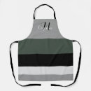 Search for black green aprons Monogrammed