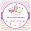 Search for sleep over stickers Birthday