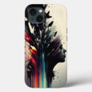 Search for girls face iphone cases Colourful